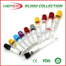 Tubos de recolha de sangue de vidro HENSO